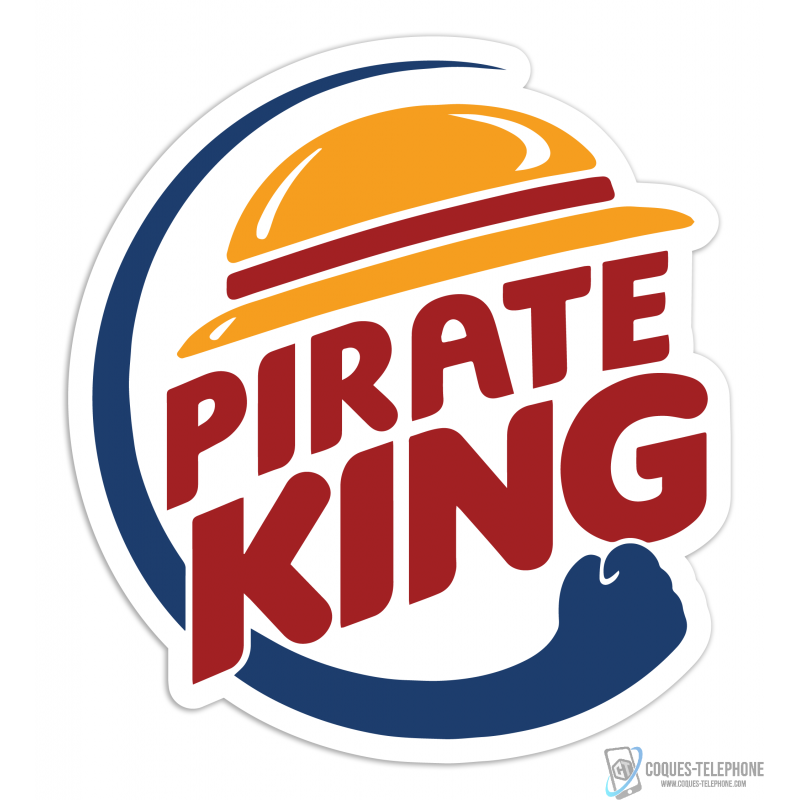 Pirate King Sticker - One Piece