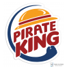 Aufkleber Piratenkönig - Ein Stück