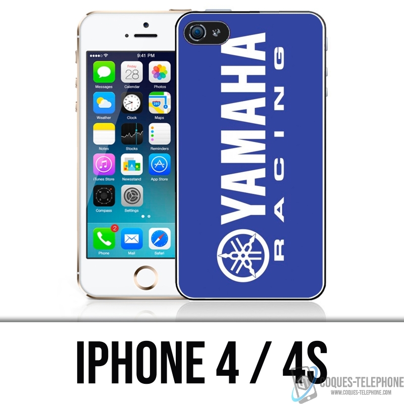 Coque iPhone 4 / 4S - Yamaha Racing