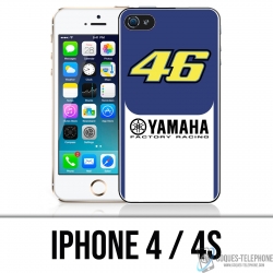 Coque iPhone 4 / 4S - Yamaha Racing 46 Rossi Motogp