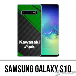 Carcasa Samsung Galaxy S10 - Logotipo de Kawasaki Ninja