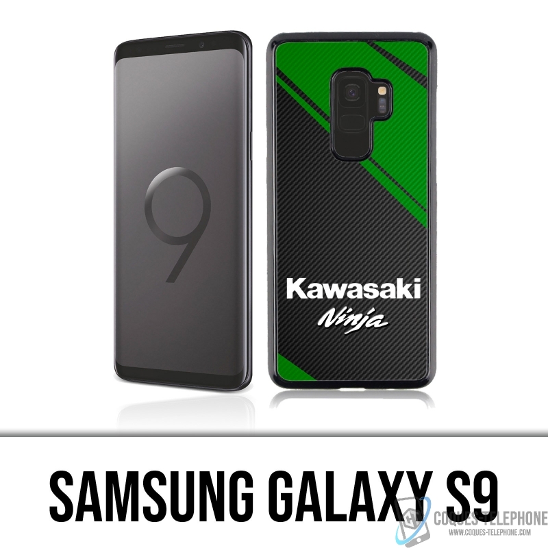 Carcasa Samsung Galaxy S9 - Logotipo de Kawasaki Ninja