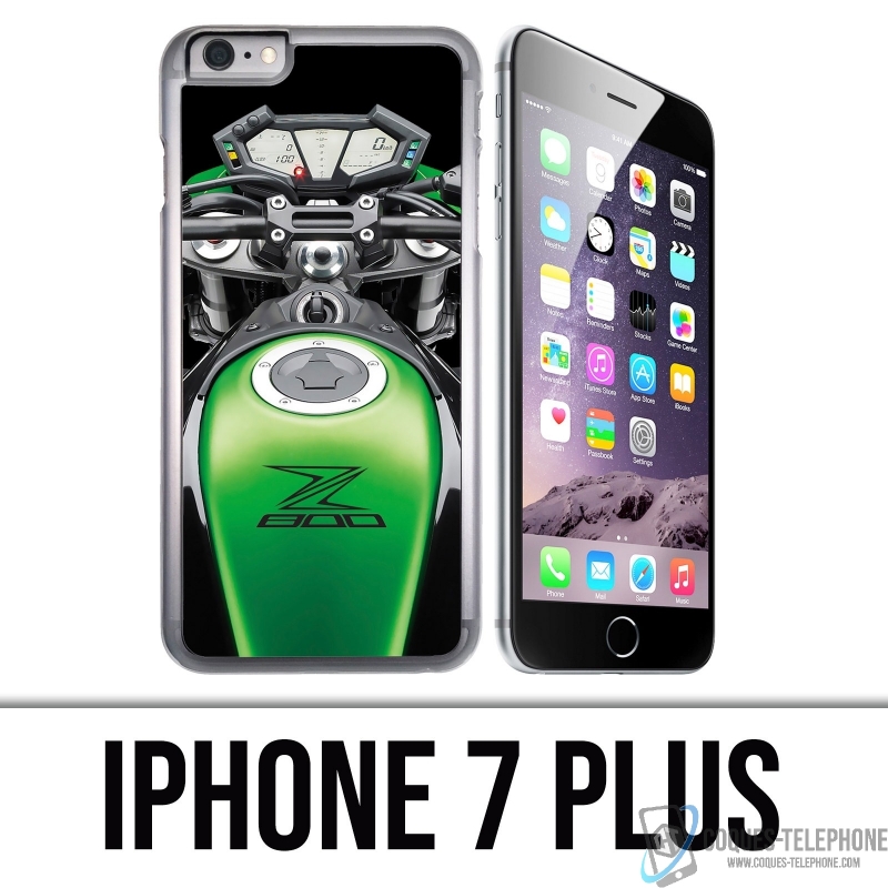 Funda para iPhone 7 Plus - Motocicleta Kawasaki Z800