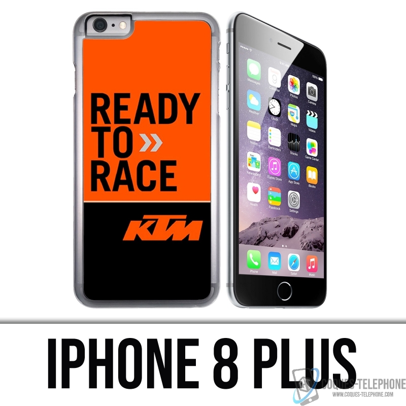Coque iPhone 8 PLUS - Ktm Ready To Race