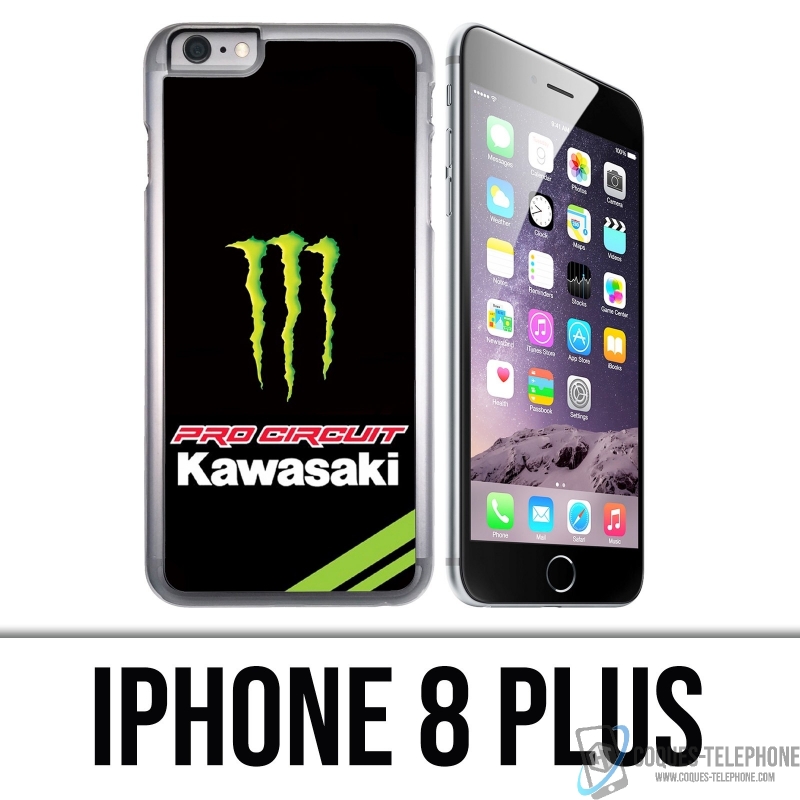 Coque iPhone 8 PLUS - Kawasaki Pro Circuit