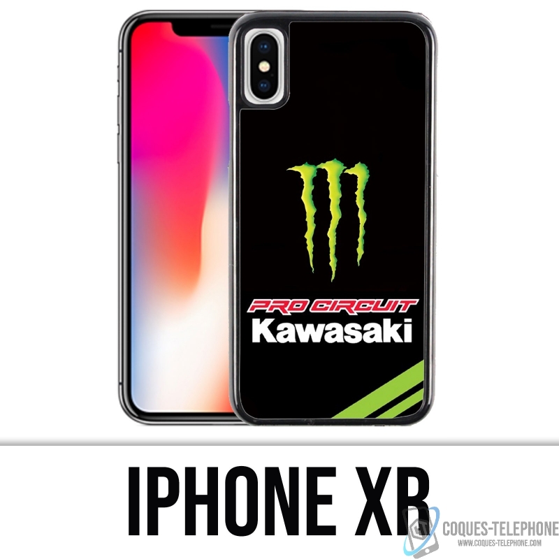 Coque iPhone XR - Kawasaki Pro Circuit