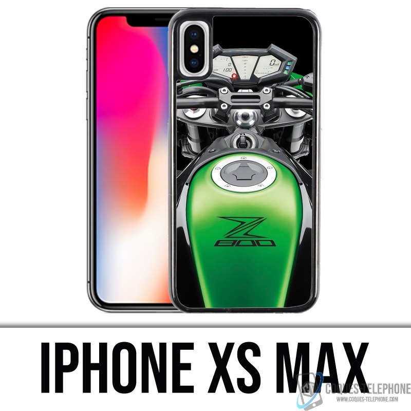 Custodia per iPhone XS Max - Kawasaki Z800 Moto