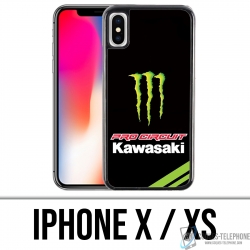 Coque iPhone X / XS - Kawasaki Pro Circuit