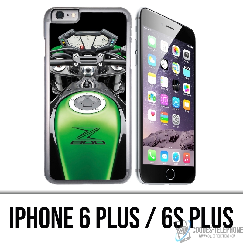 Coque iPhone 6 PLUS / 6S PLUS - Kawasaki Z800 Moto