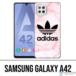 Samsung Galaxy A42 Case - Adidas Marble Pink