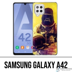 Samsung Galaxy A42 Case - Animal Astronaut Monkey
