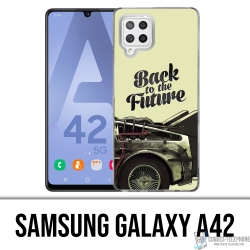 Custodia Samsung Galaxy A42 - Ritorno al futuro Delorean