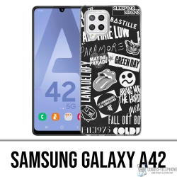 Coque Samsung Galaxy A42 - Badge Rock