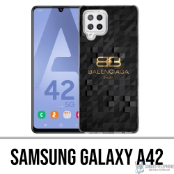 Funda Samsung Galaxy A42 - Logotipo de Balenciaga
