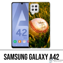 Custodia per Samsung Galaxy A42 - Baseball