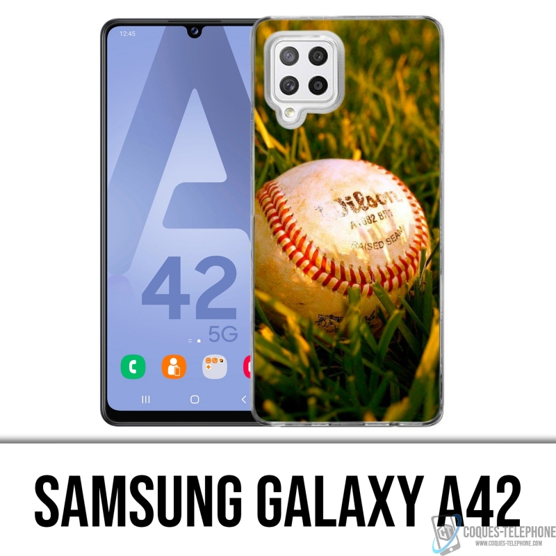 Samsung Galaxy A42 Case - Baseball