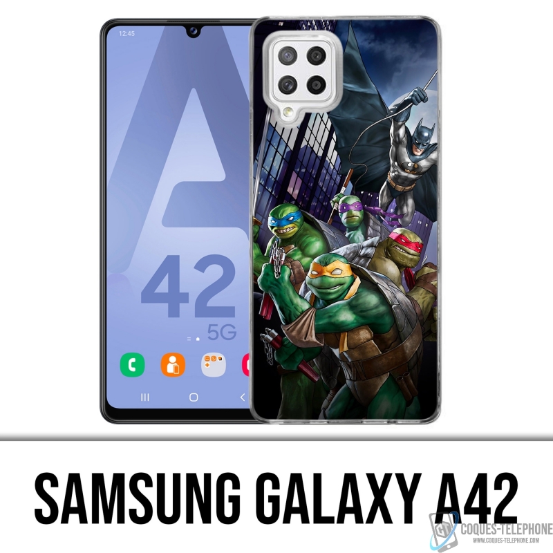 Samsung Galaxy A42 Case - Batman Vs Teenage Mutant Ninja Turtles