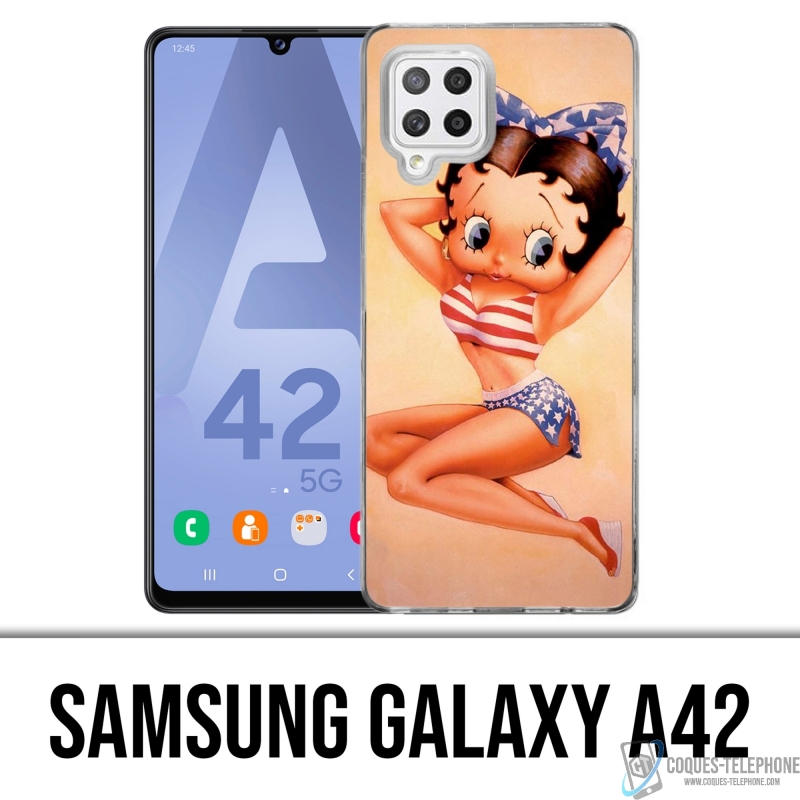 Funda Samsung Galaxy A42 - Betty Boop Vintage