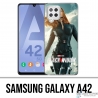 Coque Samsung Galaxy A42 - Black Widow Movie
