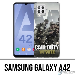 Custodie e protezioni Samsung Galaxy A42 - Call Of Duty Ww2 Characters