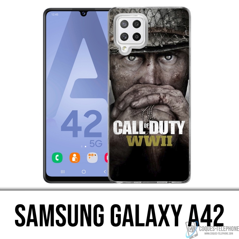 Coque Samsung Galaxy A42 - Call Of Duty Ww2 Soldats