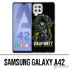 Coque Samsung Galaxy A42 - Call Of Duty X Dragon Ball Saiyan Warfare