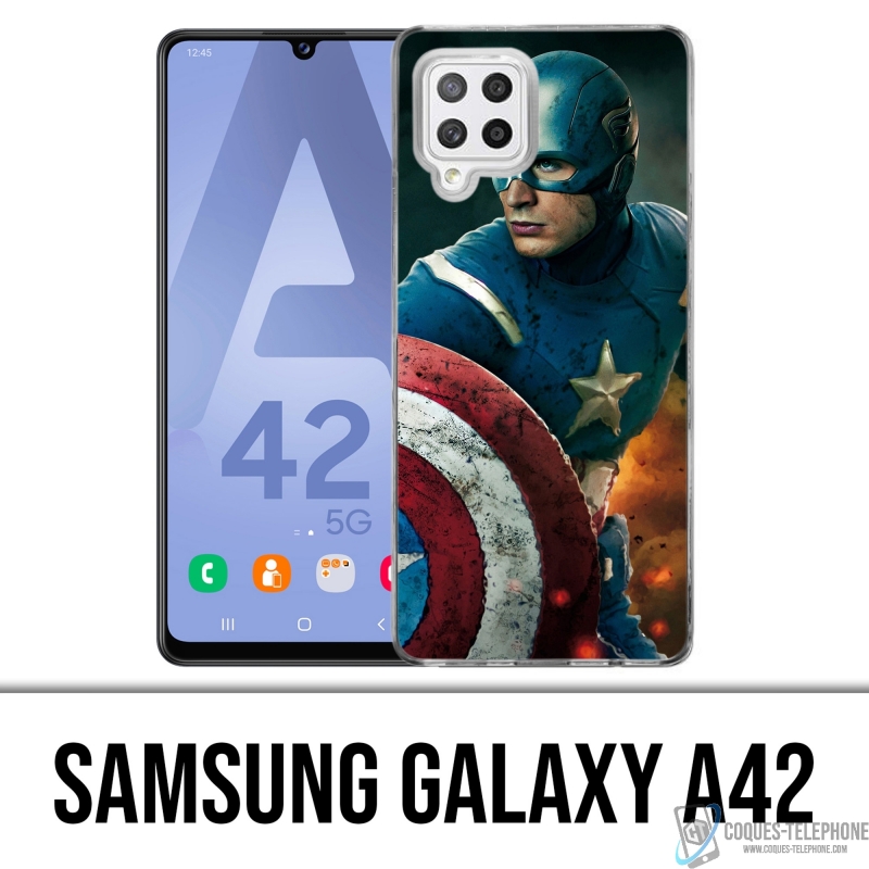 Samsung Galaxy A42 Case - Captain America Comics Avengers