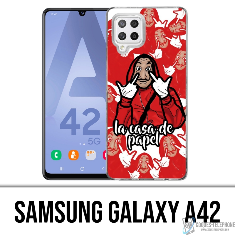 Samsung Galaxy A42 case - Casa De Papel - Cartoon