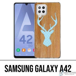 Funda Samsung Galaxy A42 - Ciervo Wood Bird