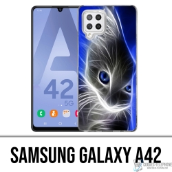 Samsung Galaxy A42 Case - Cat Blue Eyes