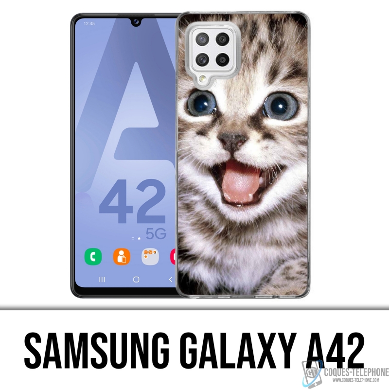 Custodia per Samsung Galaxy A42 - Gatto Lol