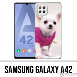 Custodia per Samsung Galaxy A42 - Cane Chihuahua