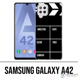 Custodia per Samsung Galaxy A42 - Cinema Clap