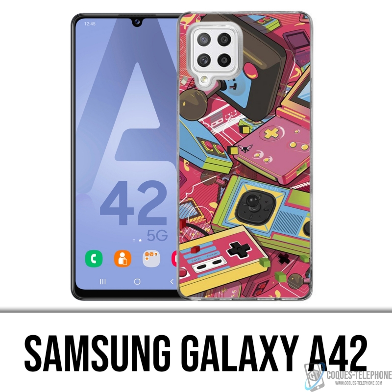 Funda Samsung Galaxy A42 - Consolas Retro Vintage