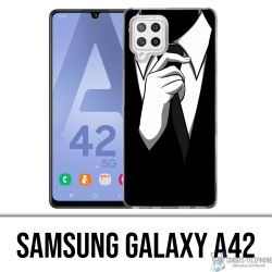 Custodia per Samsung Galaxy A42 - Cravatta