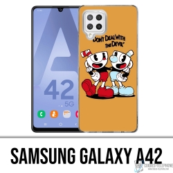 Samsung Galaxy A42 Case - Cuphead