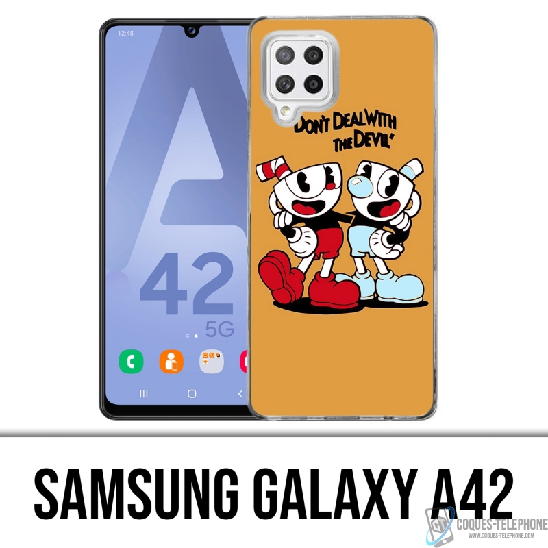Funda Samsung Galaxy A42 - Cuphead