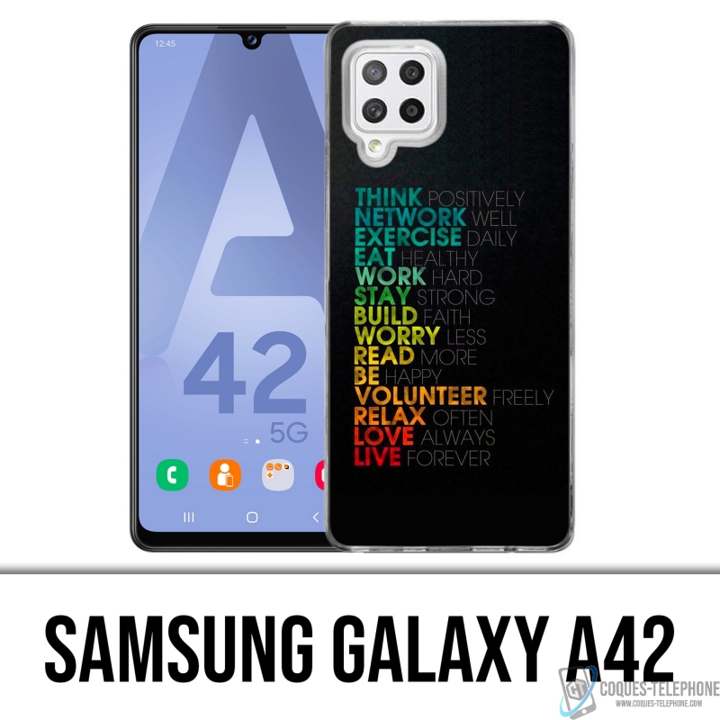 Funda Samsung Galaxy A42 - Motivación diaria