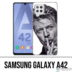 Custodia per Samsung Galaxy A42 - David Bowie Hush