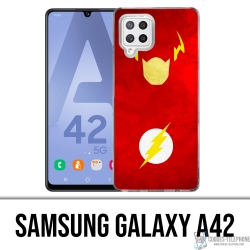 Samsung Galaxy A42 Case - Dc Comics Flash Art Design