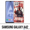 Coque Samsung Galaxy A42 - Deadpool Président