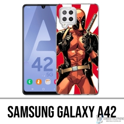 Samsung Galaxy A42 case - Deadpool Redsun