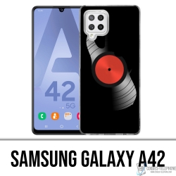 Custodia per Samsung Galaxy A42 - Disco in vinile