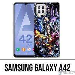 Custodia per Samsung Galaxy A42 - Dragon Ball Goku vs Beerus
