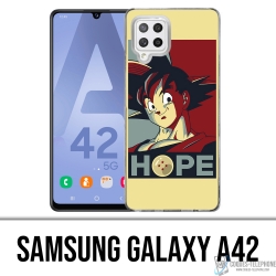 Custodia per Samsung Galaxy A42 - Dragon Ball Hope Goku