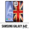 Coque Samsung Galaxy A42 - Drapeau Uk Vintage
