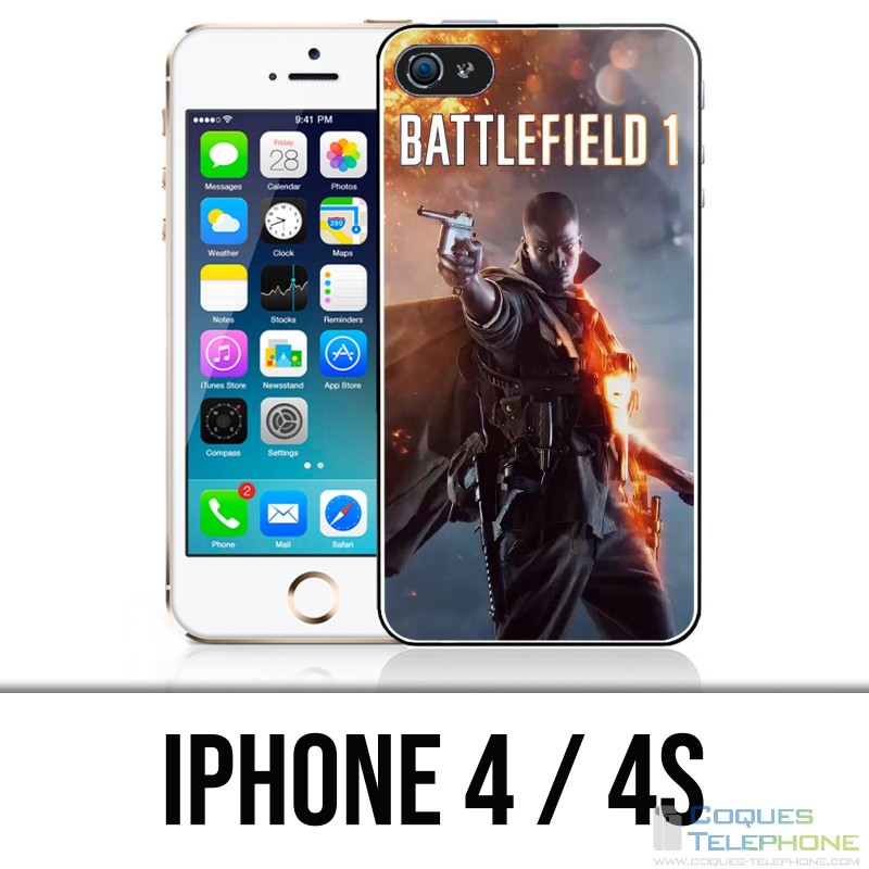Coque iPhone 4 / 4S - Battlefield 1