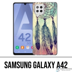 Custodia per Samsung Galaxy A42 - Acchiappasogni Piume