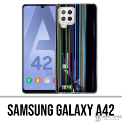 Samsung Galaxy A42 Case - Broken Screen