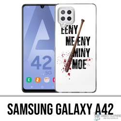 Coque Samsung Galaxy A42 - Eeny Meeny Miny Moe Negan